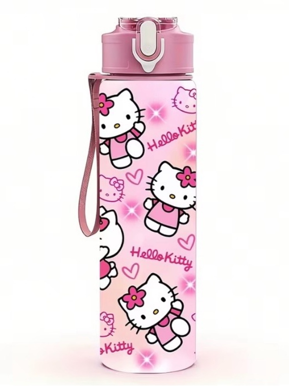 Sanrio Hello Kitty Pink Bow Full Print 25.36oz Tumbler